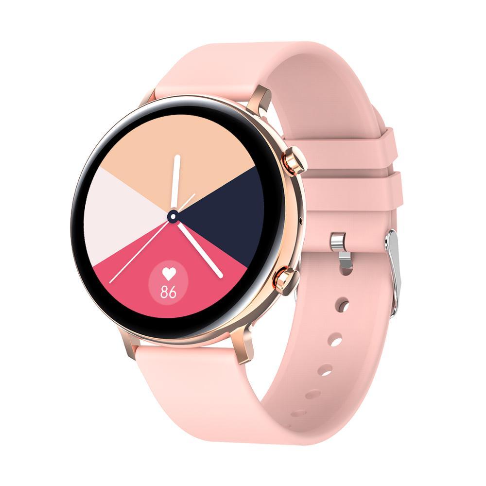 Unisex pink GW33 smart watch