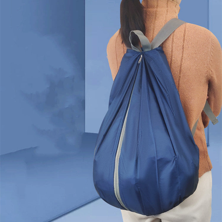 Unisex foldable backpack