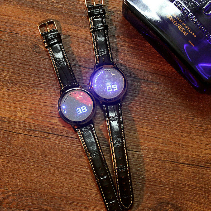 Alternate view: Unisex LED touch screen watch
