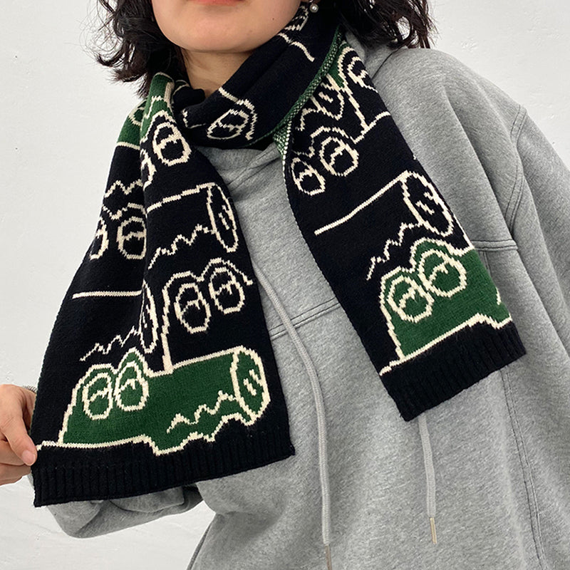 Alternate view: Unisex couple neck scarves