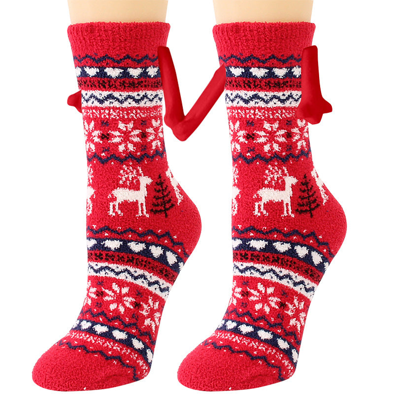 Christmas Magnetic Couple Socks - view 33
