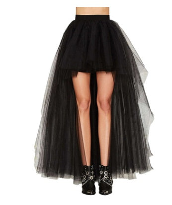 Women's long steampunk skirt