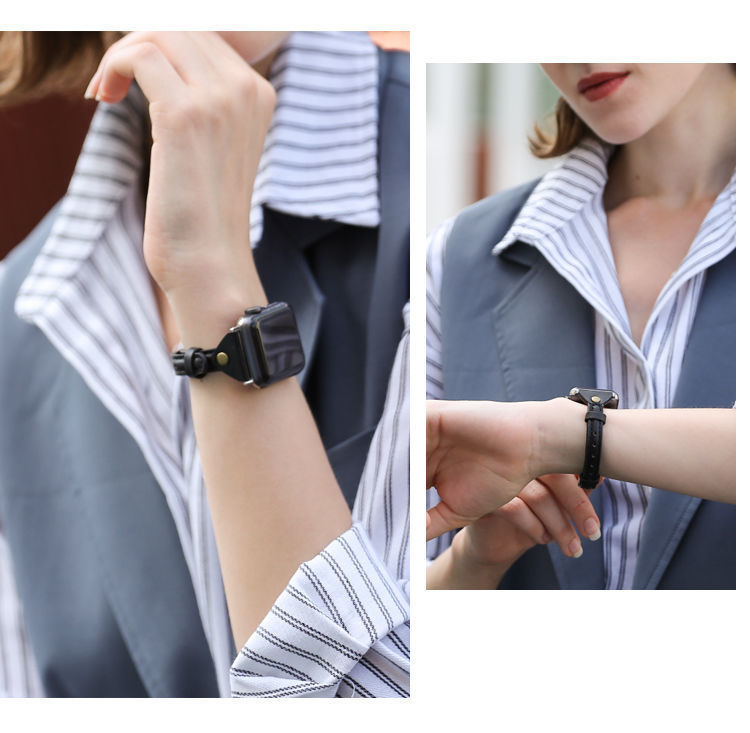 Alternate view: Unisex high end leather watch