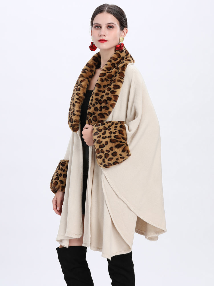 Women's black cape