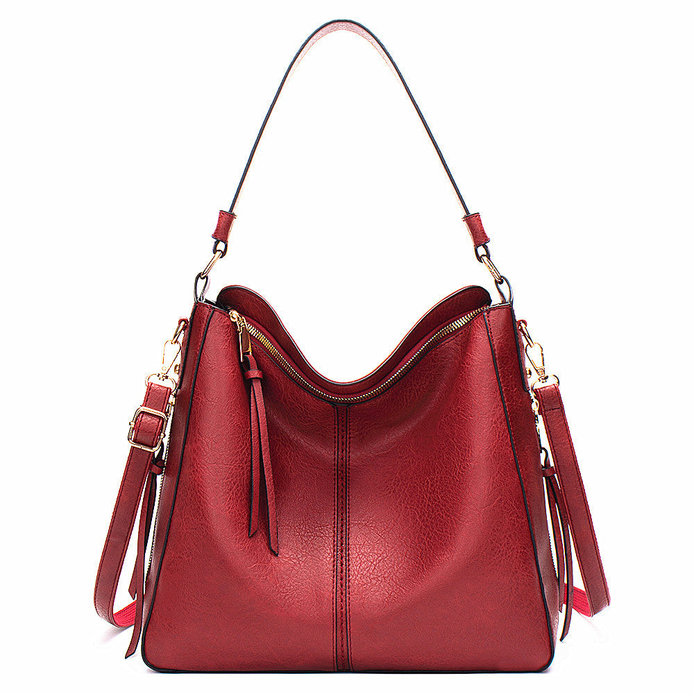Women's red hobo bags