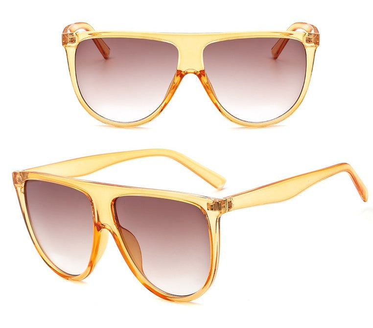 Women's champagne gradient sunglasses