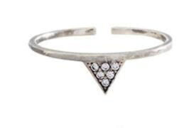 Women's white 925 sterling silver rings