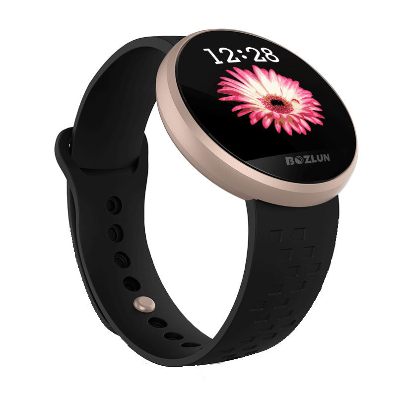Women's black smartwatch