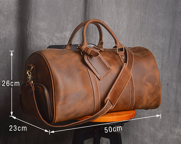 Alternate view: Men's retro travel bag