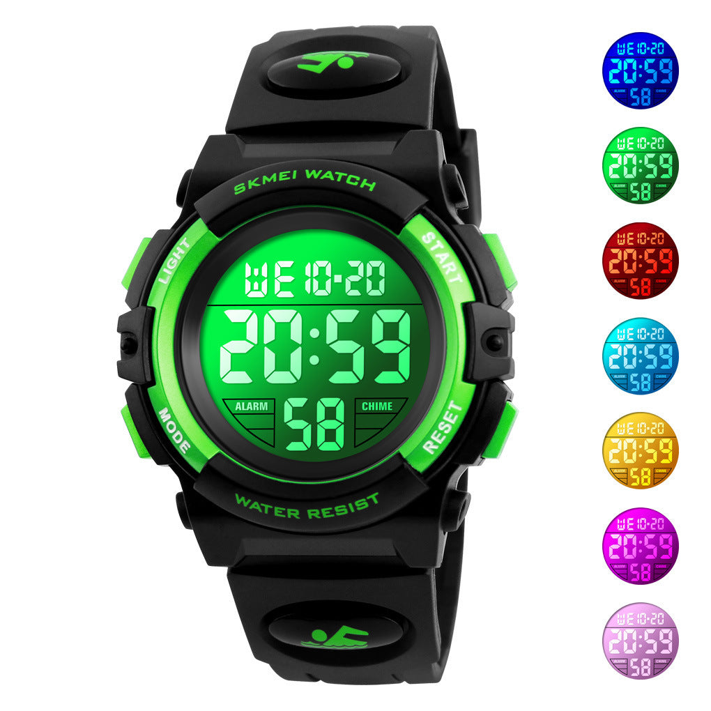 Kids waterproof sports watch