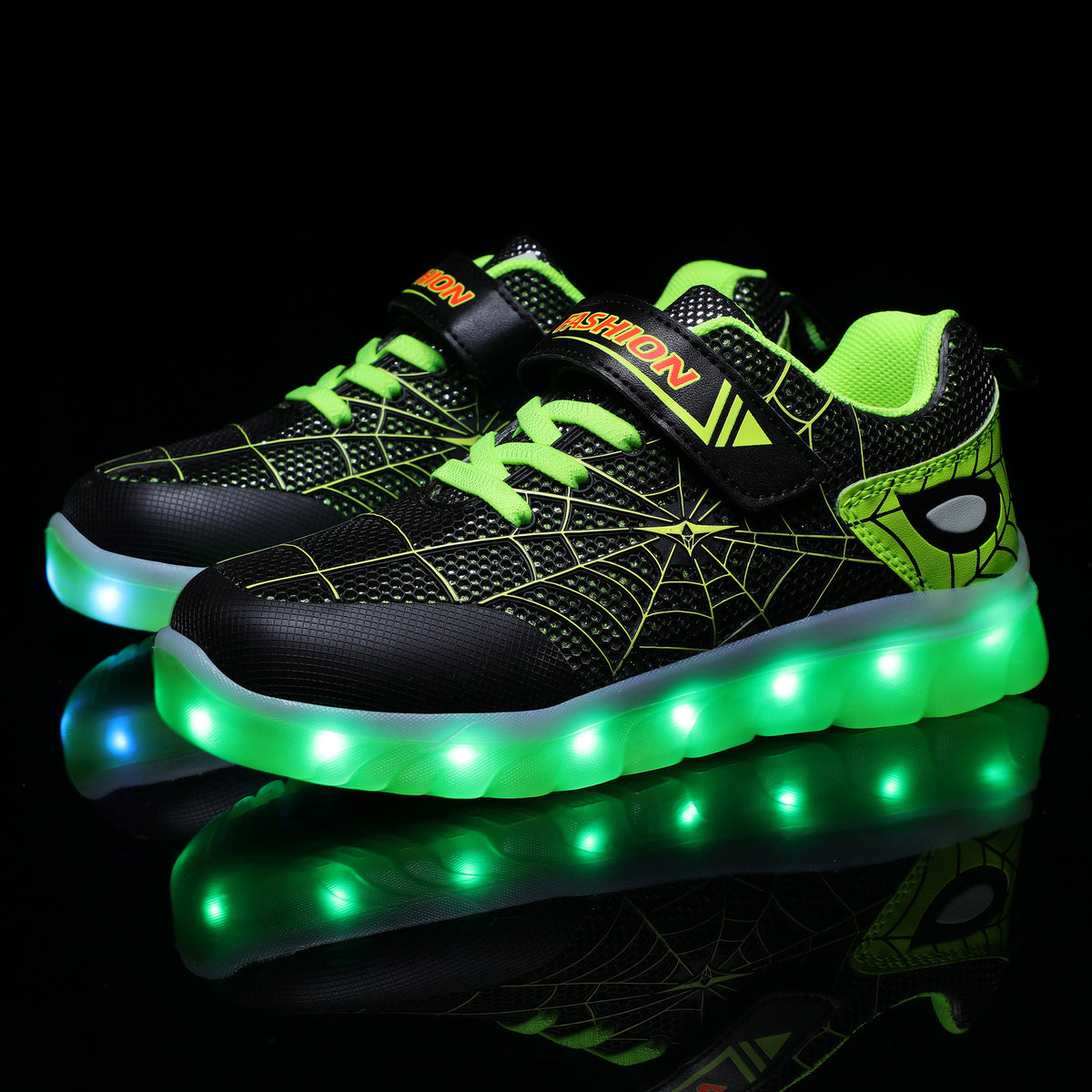 Boys USB rechargeable shoes