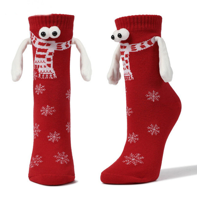 Magnetic Hand-Holding Christmas Socks - view 18