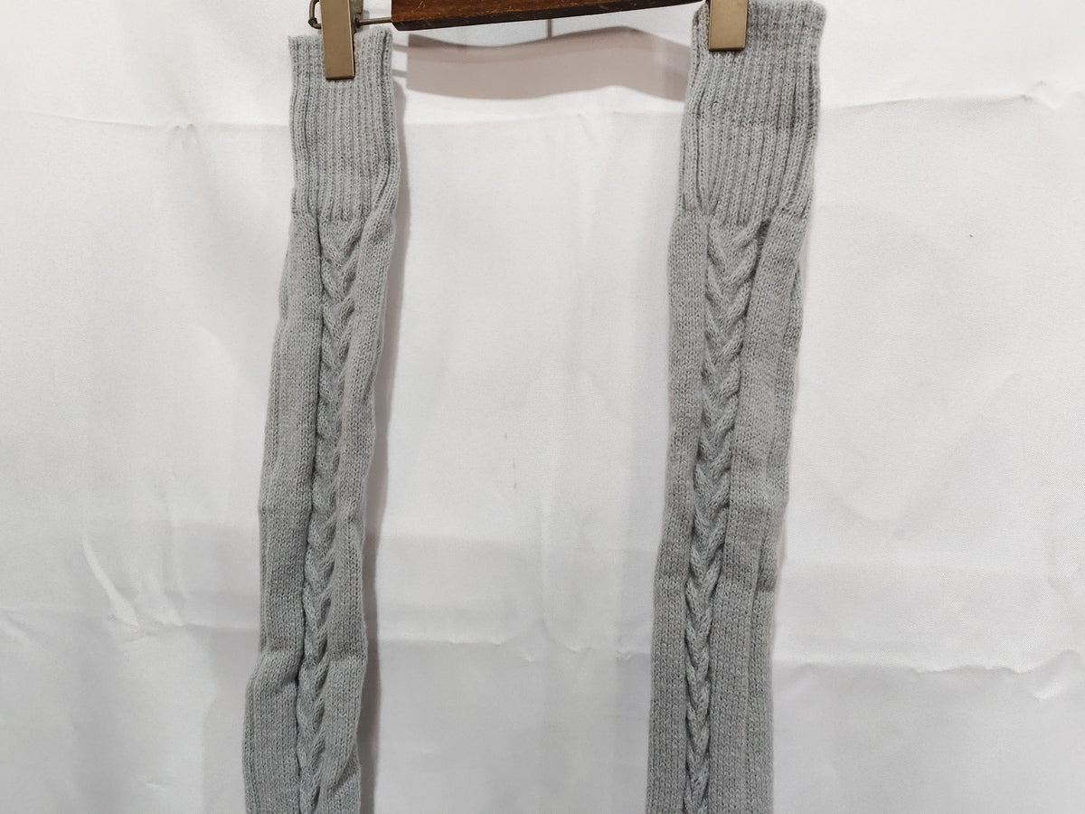 Extra Long Knit Thigh High Socks - view 10