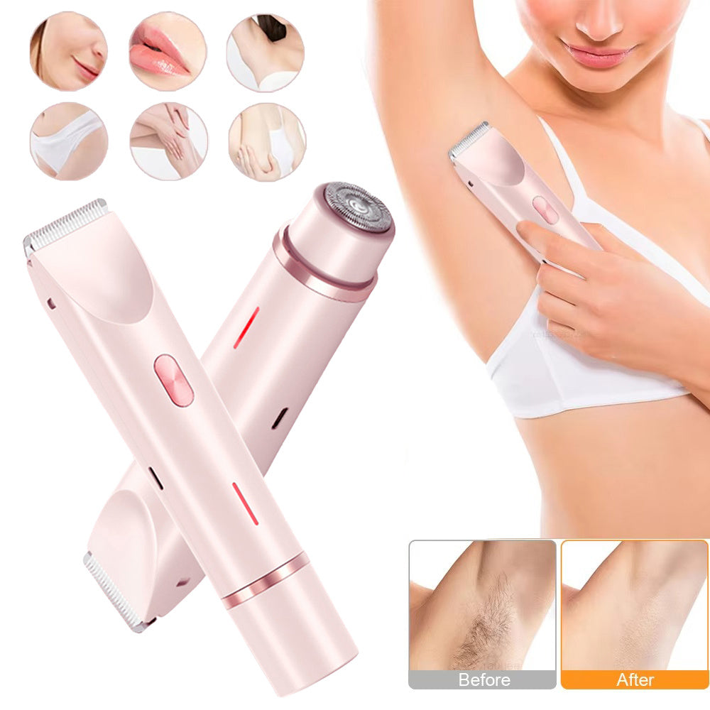 Women's 2 in 1 electric hair remover