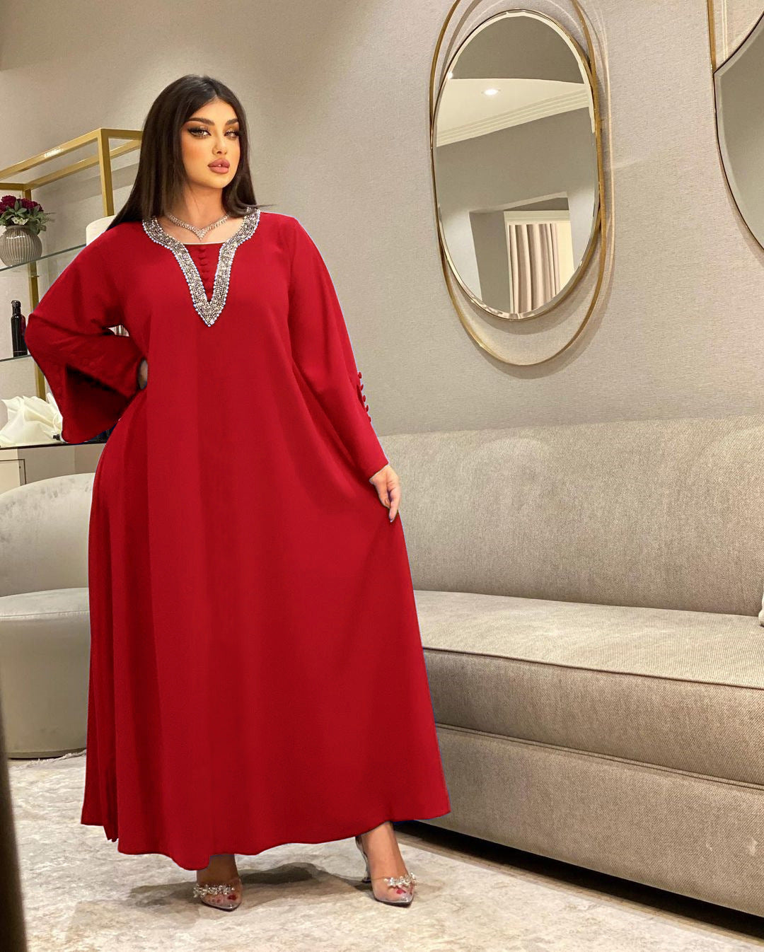 Alternate view: Women's beaded dress