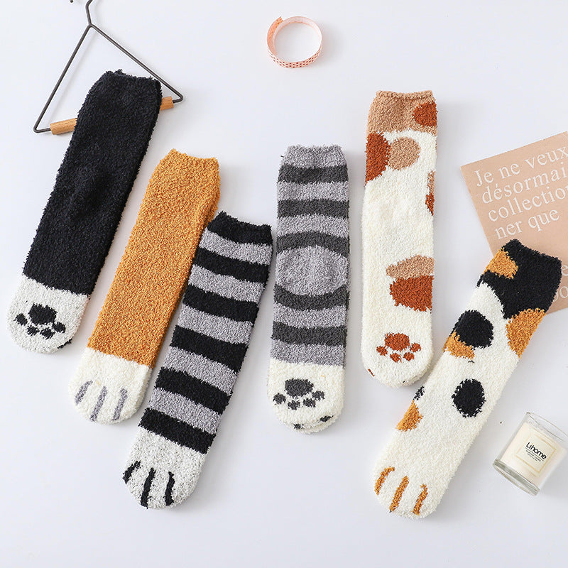 Coral Fleece House Socks - view 9