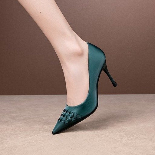 Alternate view: Women's pointed stiletto pumps