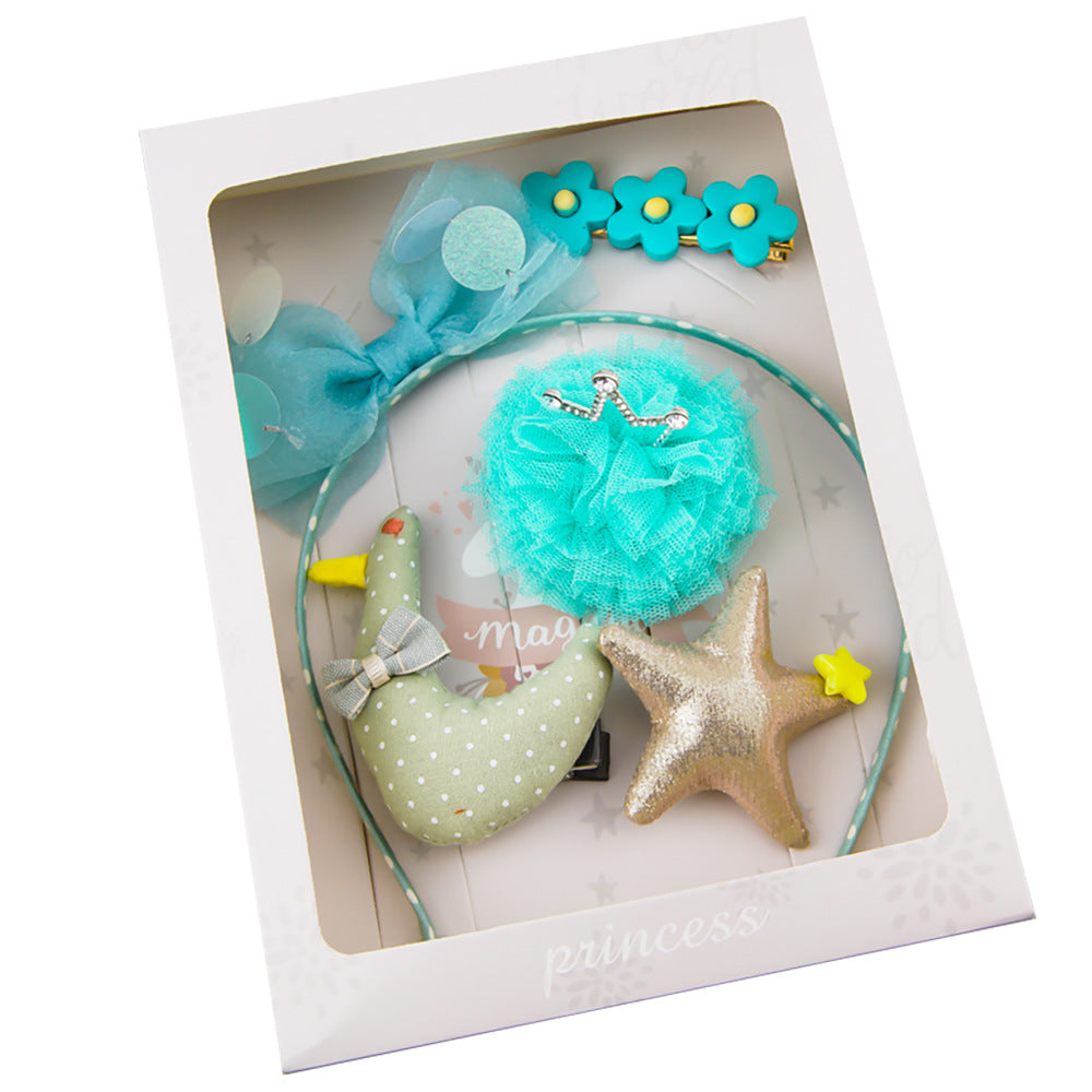 Kids hair accessories set