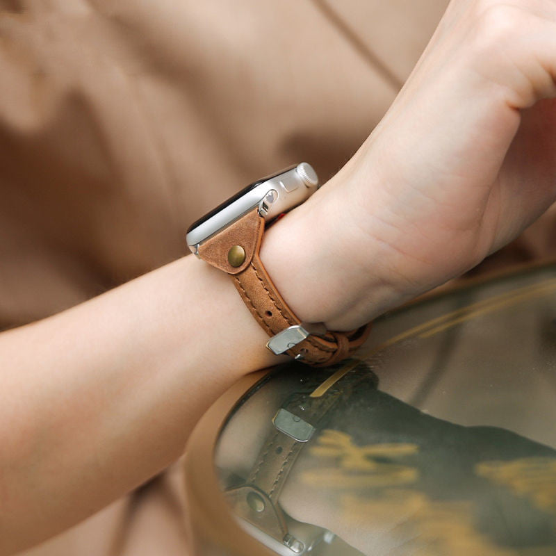 Alternate view: Unisex high end leather watch