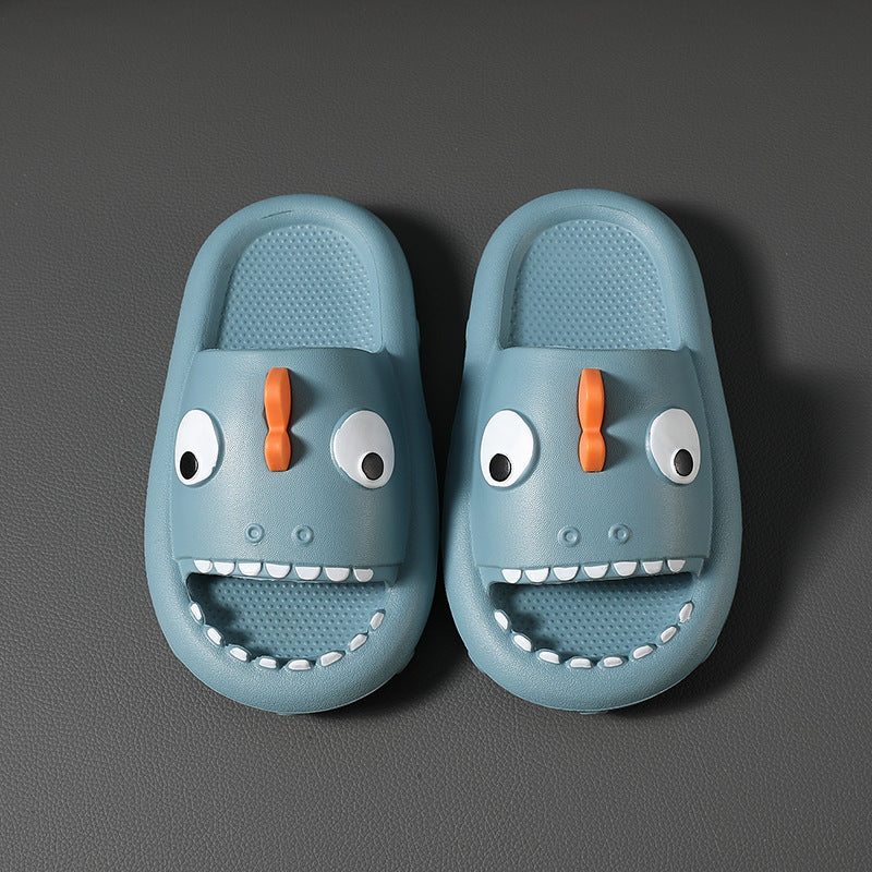 Boys shark slippers