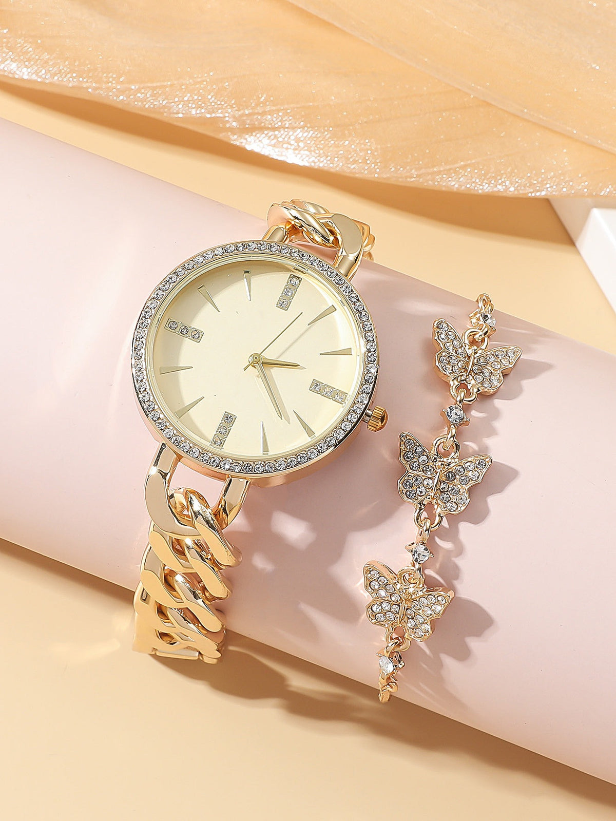 Thin bracelet watch for women - view 9