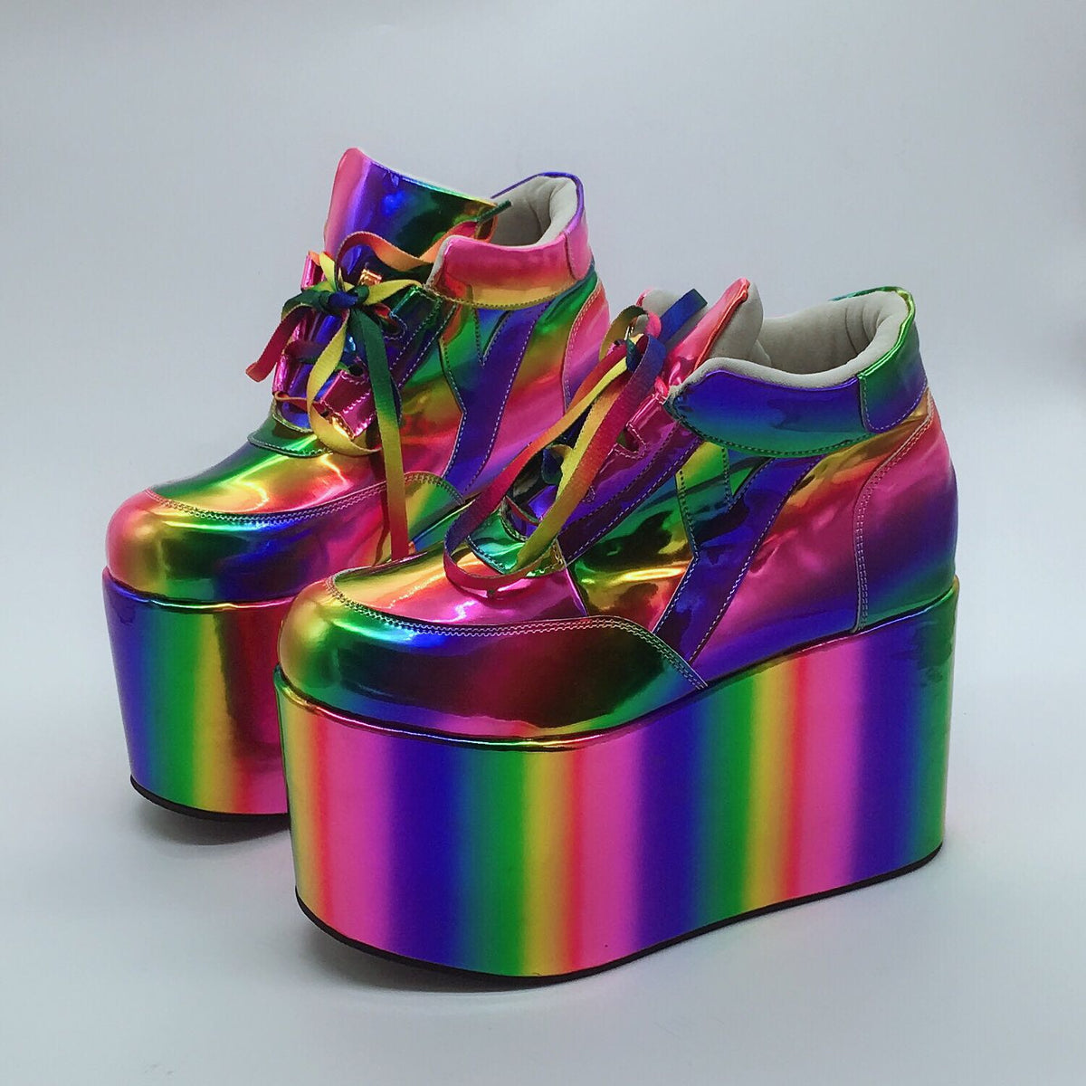 Women's rainbow sneakers