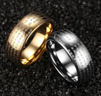 Unisex unique dome rings