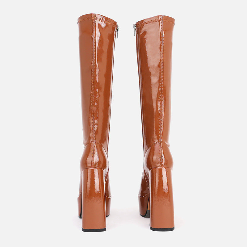 Alternate view: Women's chunky heel boots