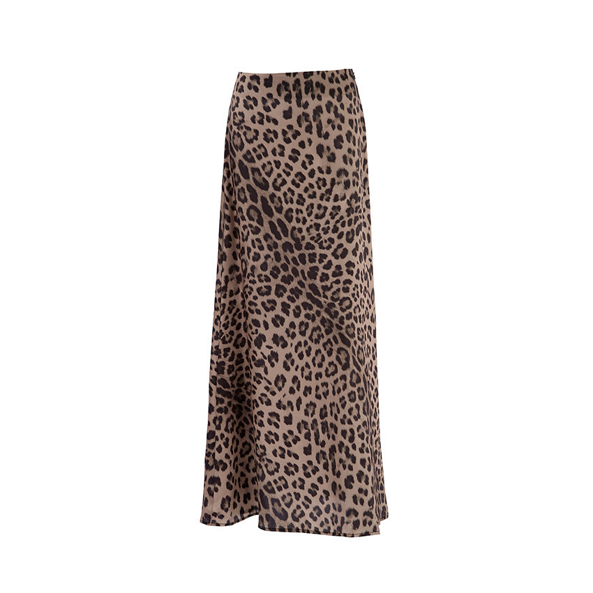 Alternate view: Women's leopard print dress mermaid skirt