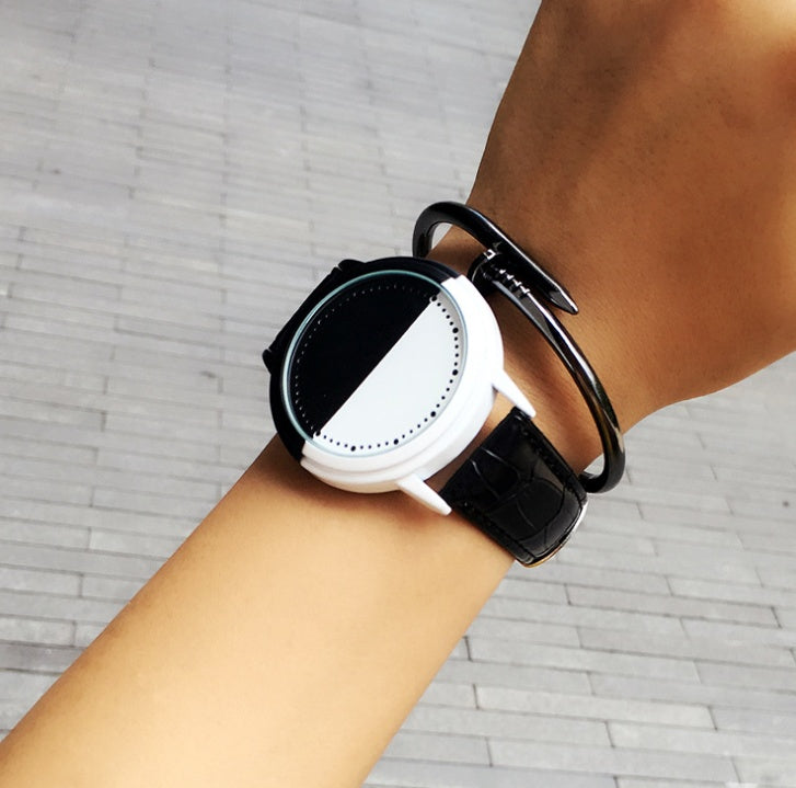 Alternate view: Unisex LED touch couple watch