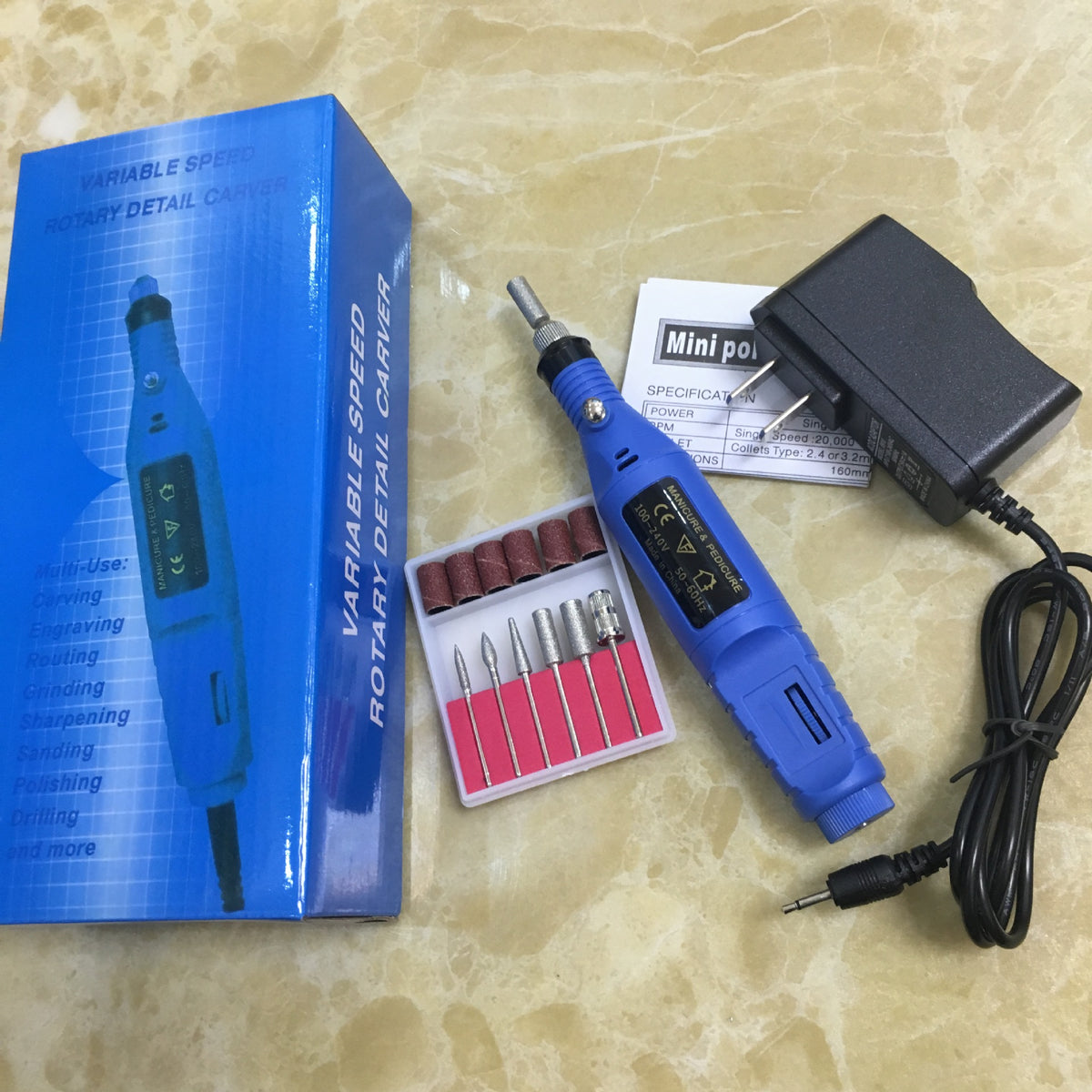 Alternate view: Electric nail drill pen