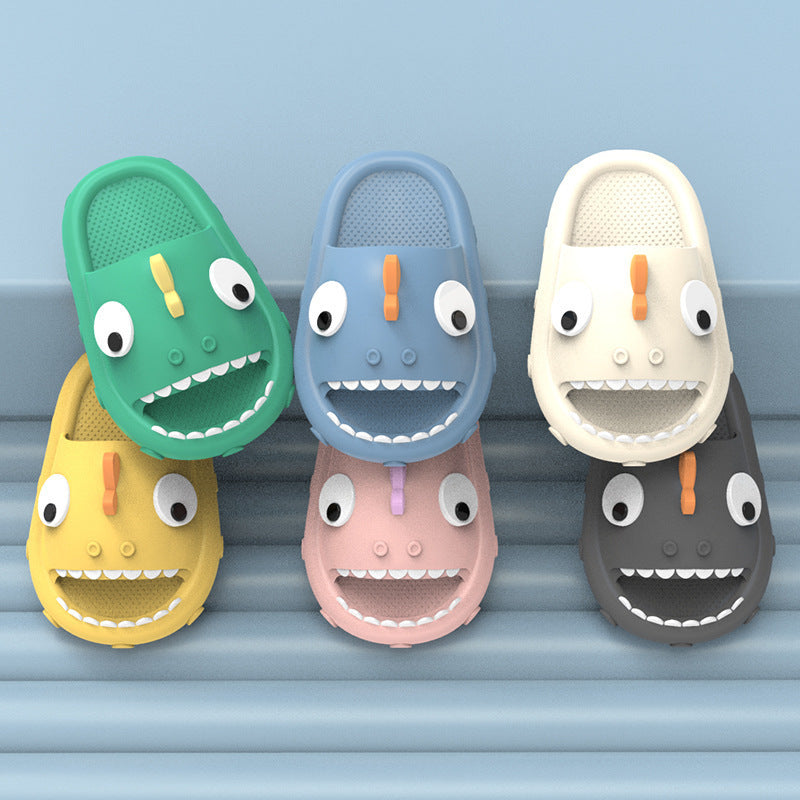 Boys shark slippers
