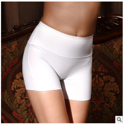 Women's white high waist panties