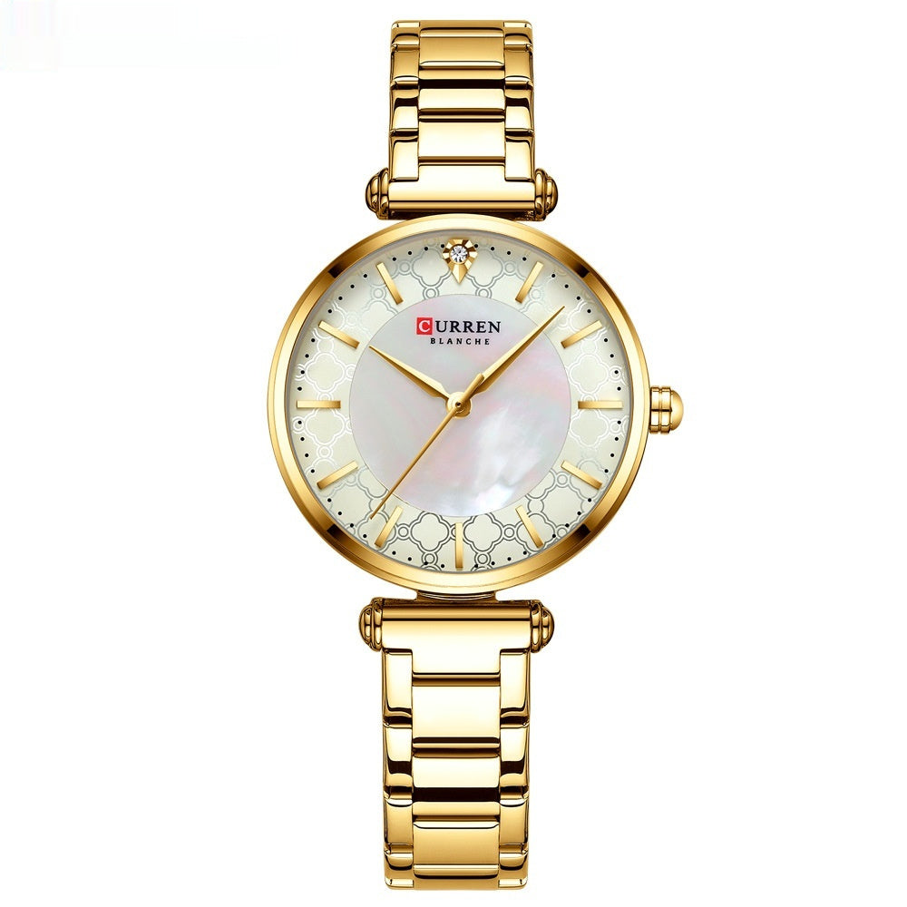 Women's gold small watch