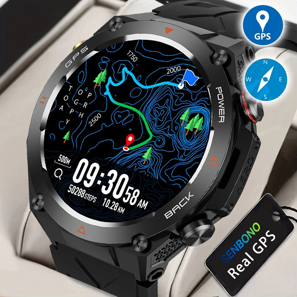GPS smart watch with altimeter, barometer and compass - view 2