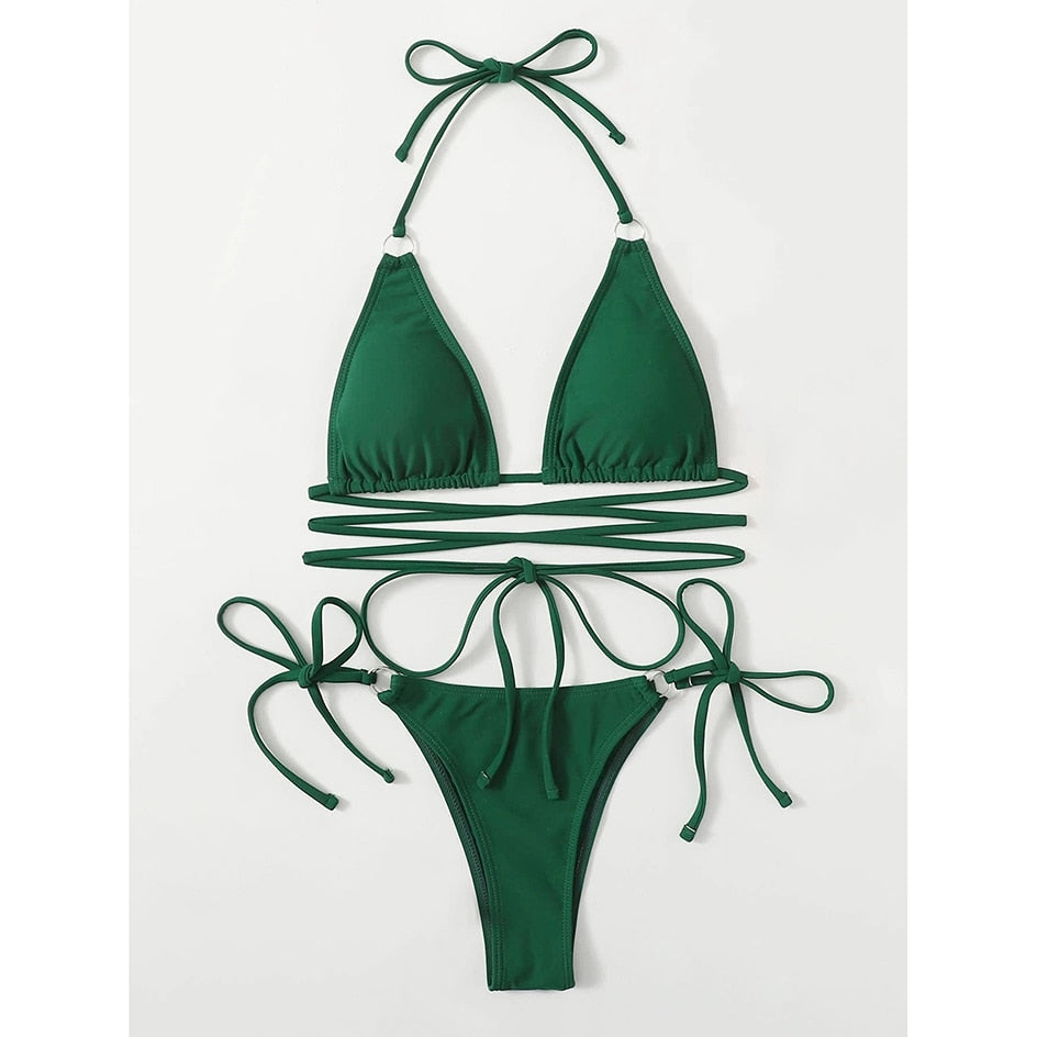 Alternate view: Women's criss cross bikini