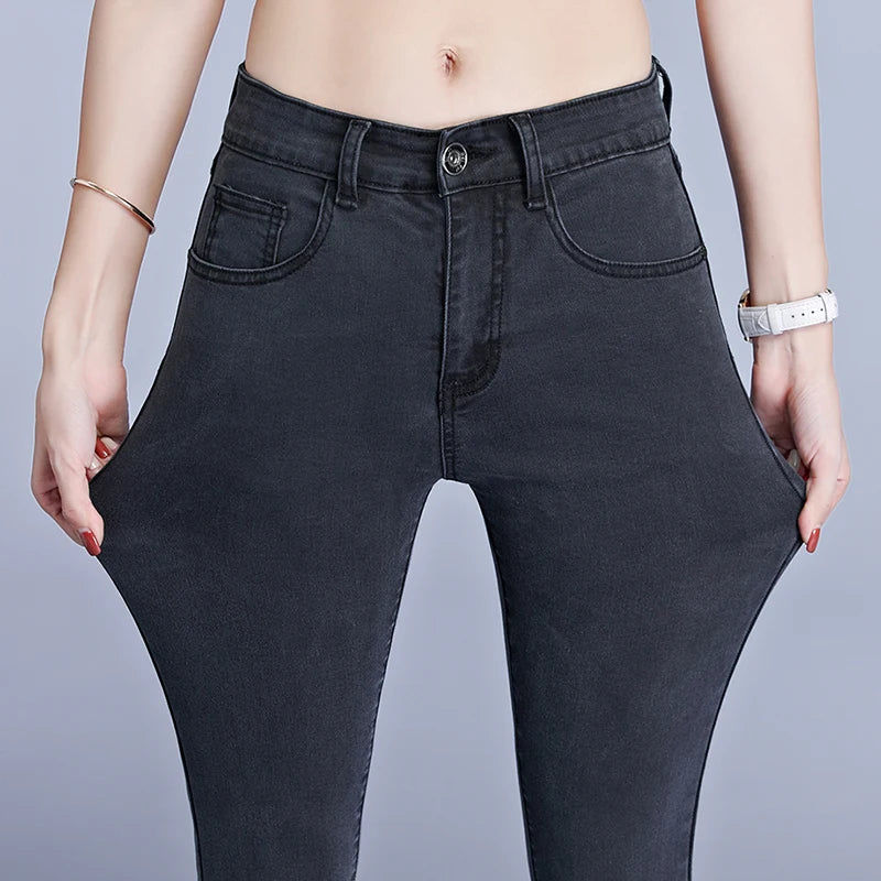 Alternate view: Women's high waist jeans