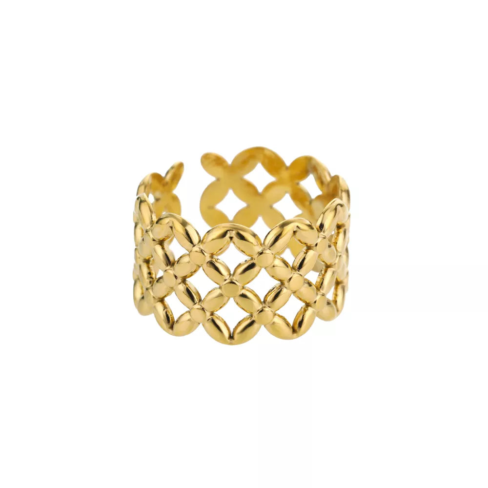 Alternate view: Women's vintage geometric ring
