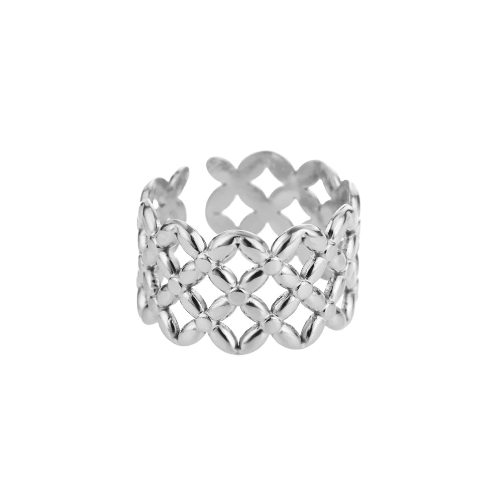 Alternate view: Women's vintage geometric ring