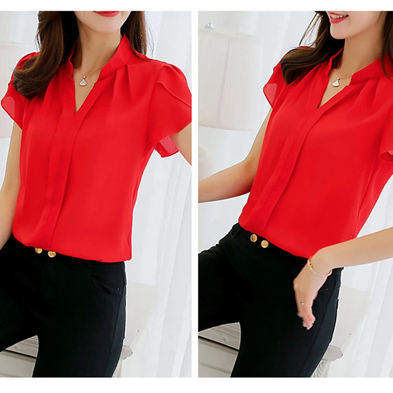 Alternate view: Women's chiffon blouse
