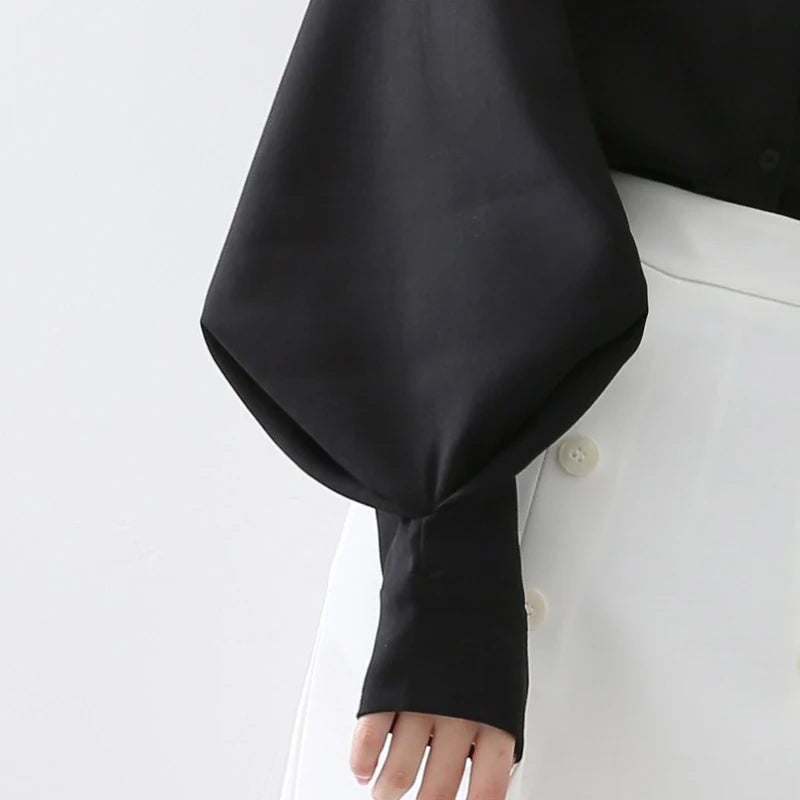 Alternate view: Women's modern office blouse