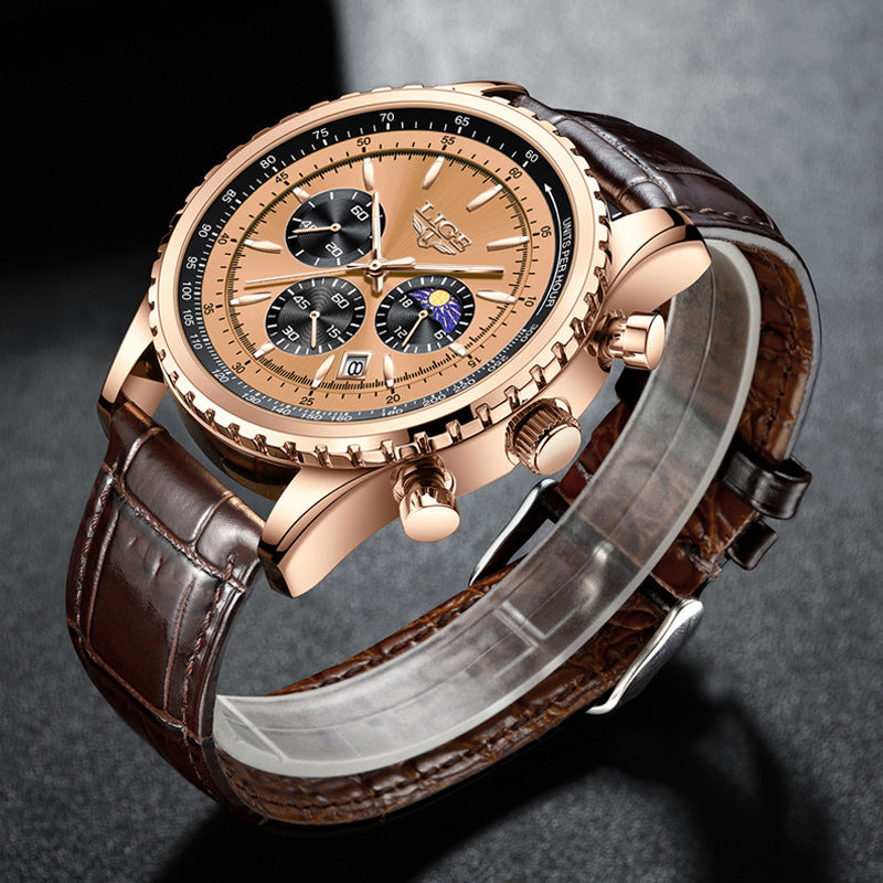 Alternate view: Men's waterproof watch