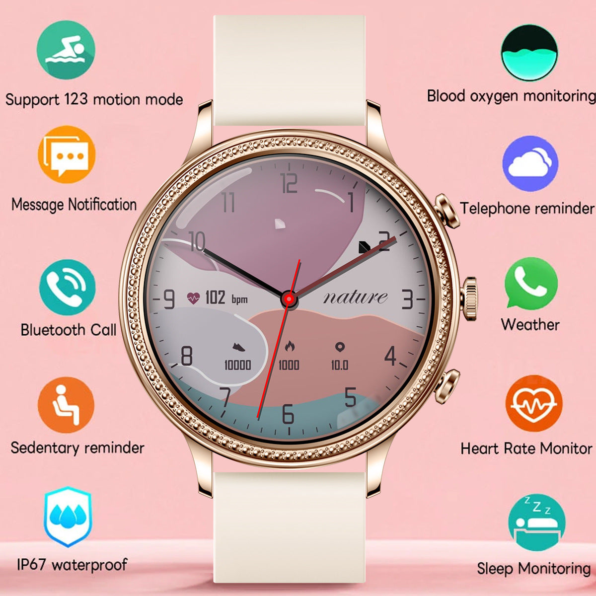 Alternate view: Women's sport smart watch