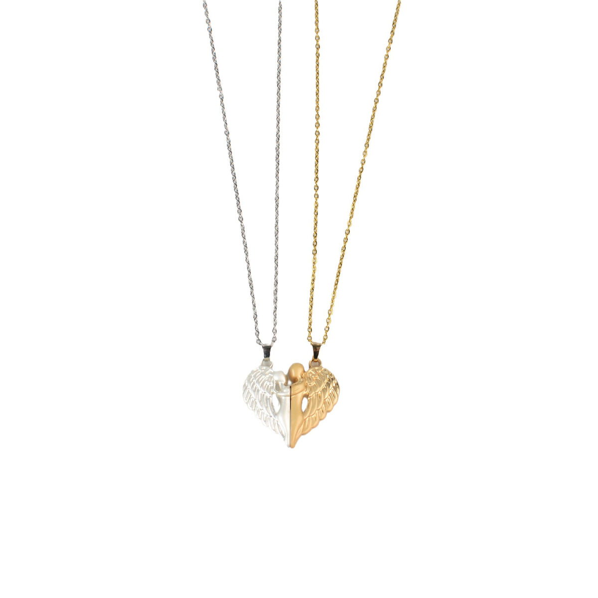 Unisex magnet hug necklace