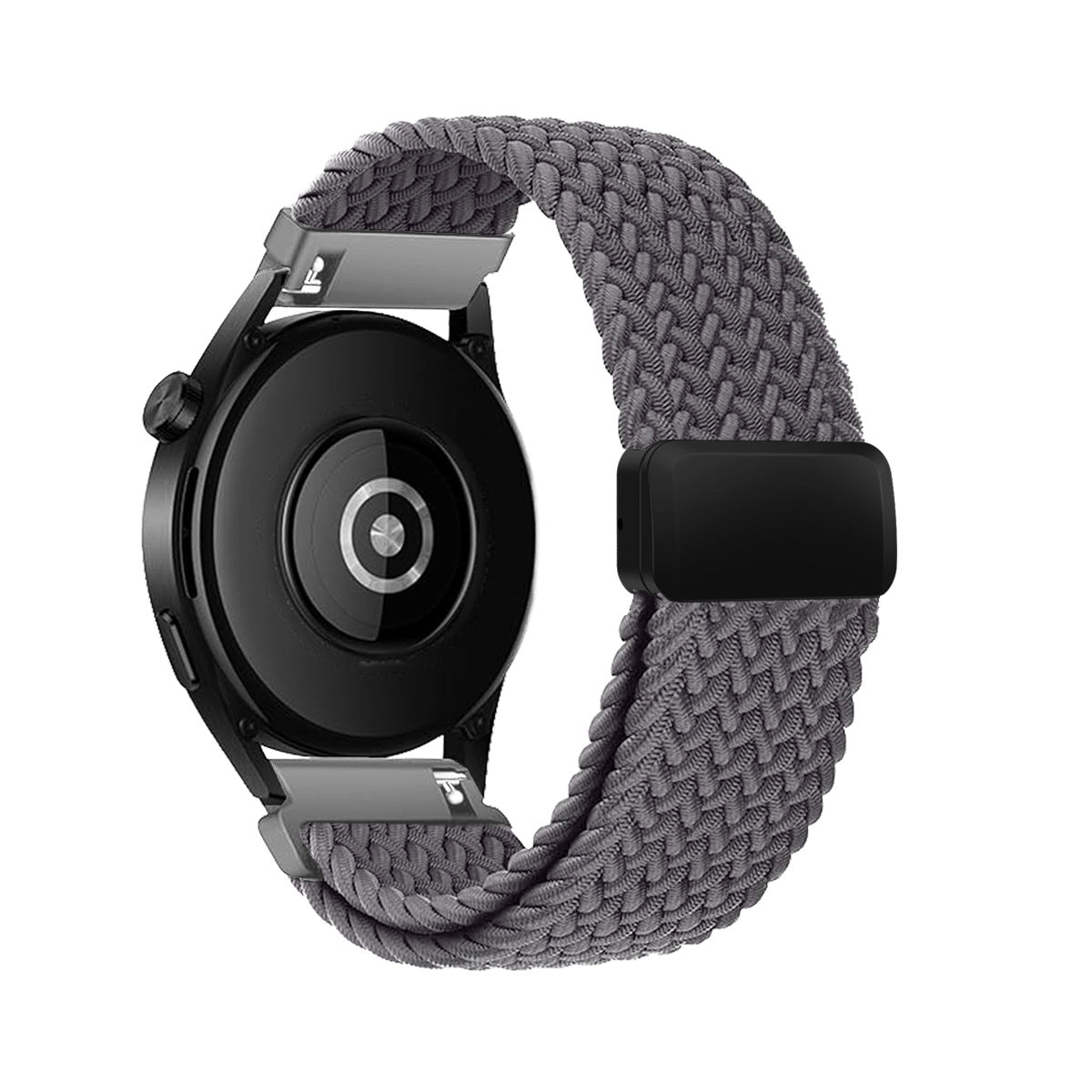 Unisex nylon braided stretch strap