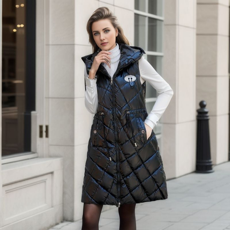 Women's black vest