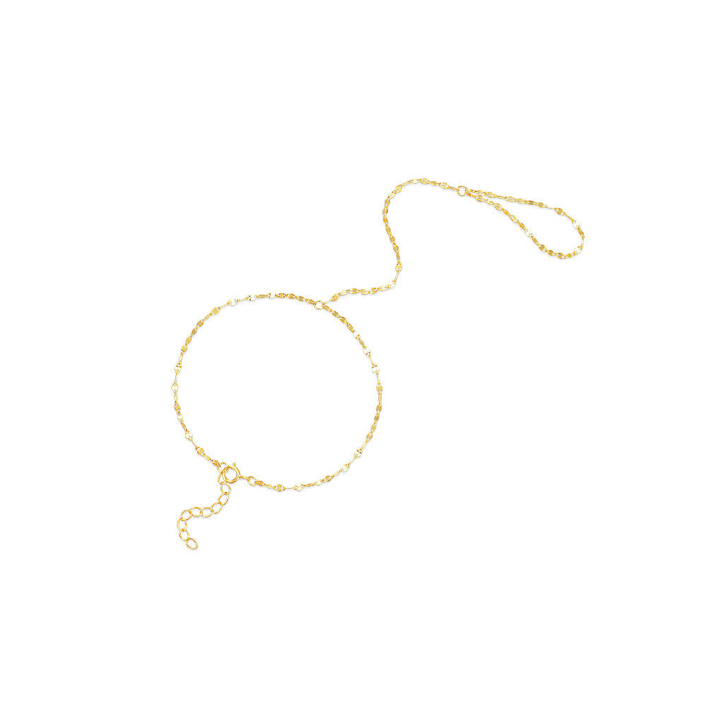 Alternate view: Women's lip chain bracelet