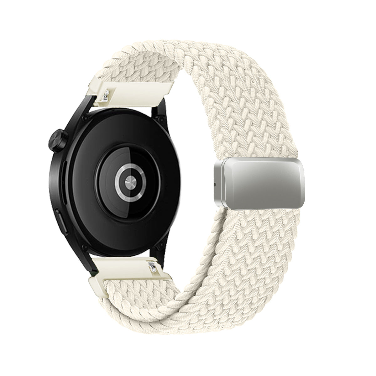 Unisex nylon braided stretch strap