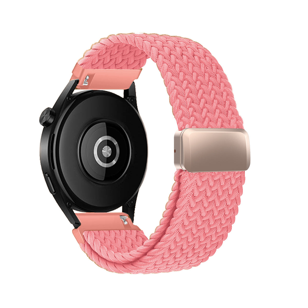 Unisex nylon braided stretch strap