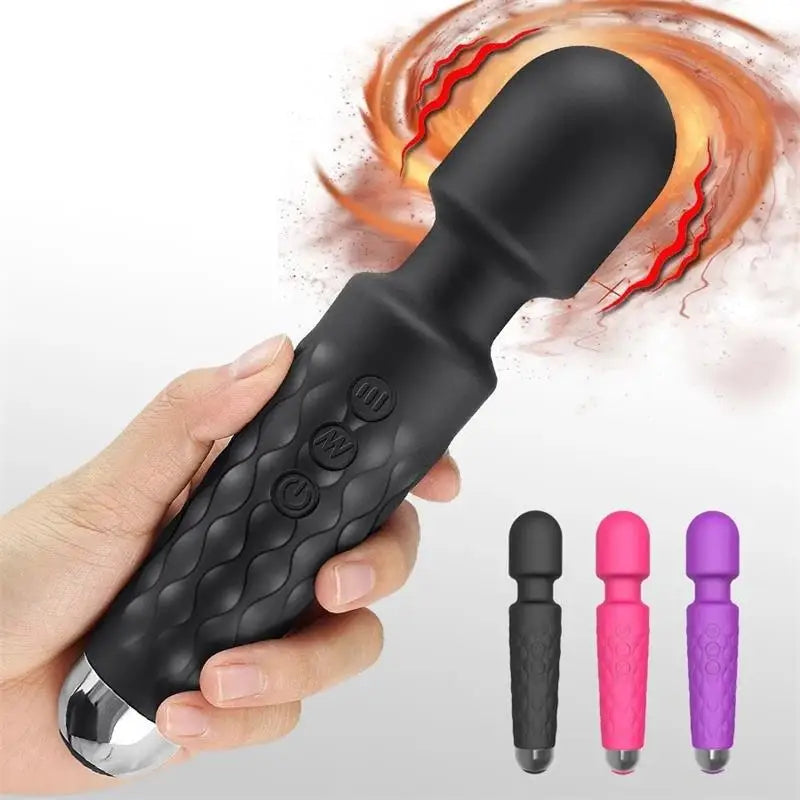 Electric massage stick
